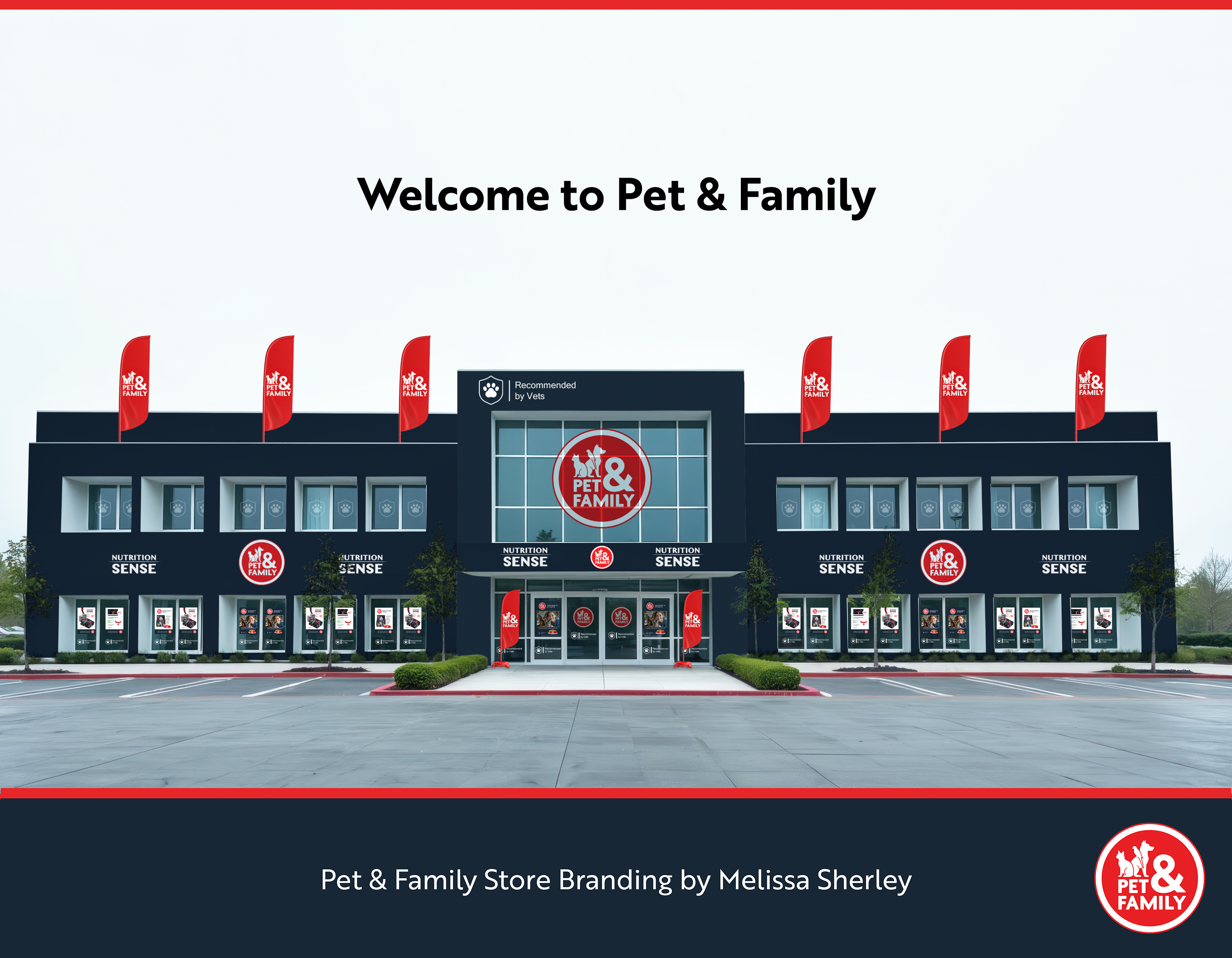 Pet & Family store branding by Graphic Designer Melissa Sherley