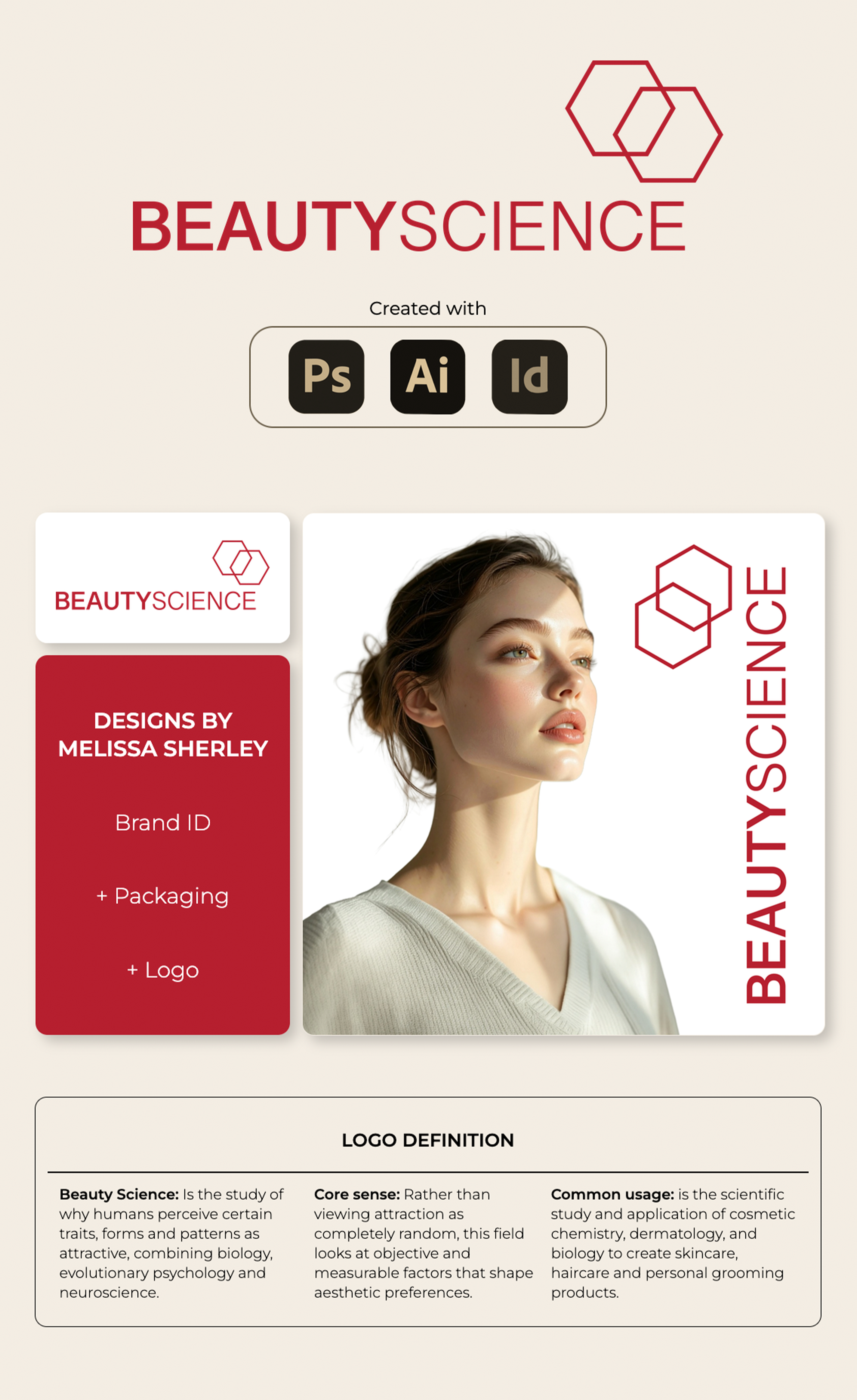 Beauty Science by Graphic Designer, Melissa Sherley