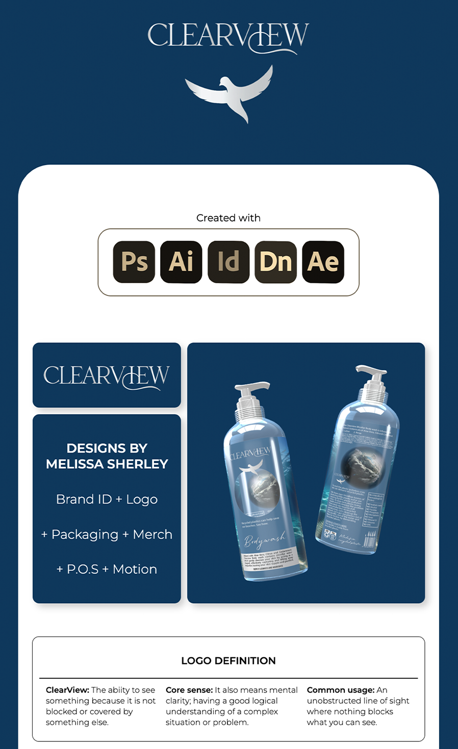 ClearView by Graphic Designer, Melissa Sherley