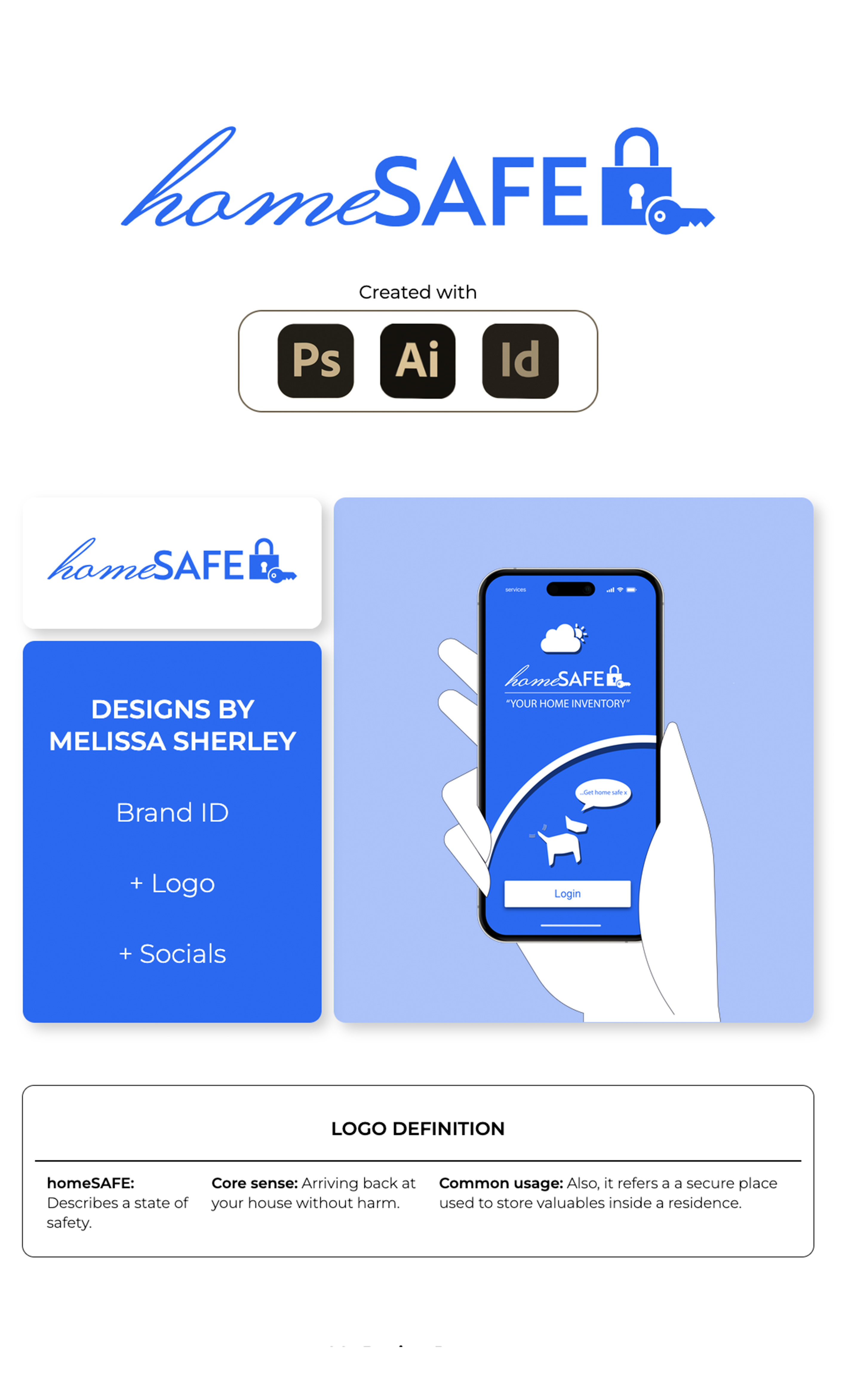 homeSAFE by Graphic Designer, Melissa Sherley